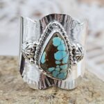 Mine 8 Size US  8 Sterling Silver Ring (RS7-404)