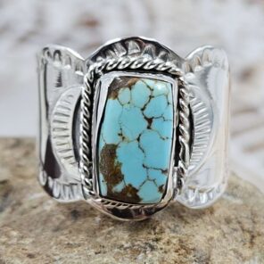 Mine 8 Size US 11 Sterling Silver Ring (RS7-401)