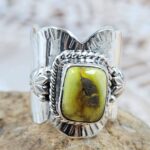 Palamino Turquoise Size US 6 925 Sterling Silver Ring (REXT88-257)