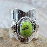 Yungai Turquoise Size US 7 925 Sterling Silver Ring (REXT88-252)