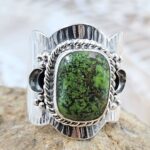 Yungai Turquoise Size US 7 925 Sterling Silver Ring (REXT88-253)