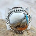 Spiny Oyster Turquoise Size US 7 925 Sterling Silver Ring (REXT88-279)