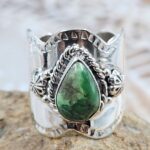 Yungai Turquoise Size US 7 925 Sterling Silver Ring (REXT88-254)