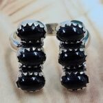 Black Onyx 925 Sterling Silver Ring (RS78-164)