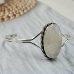 Rainbow Moonstone 925 Sterling Silver Bracelet (REXT111-132)
