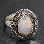 Ethiopian Opal Cut Size US 7 925 Sterling Silver Ring (REXT116-190)