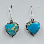 Sea Sediment Jasper 1.25" 925 Sterling Silver Earrings (REXT157-71)