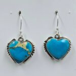 Sea Sediment Jasper 1.25" 925 Sterling Silver Earrings (REXT157-72)