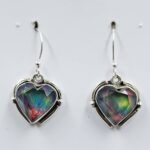 Aurora Opal 1" 925 Sterling Silver Earrings (REXT157-61)