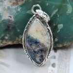 Sodalite 925 Sterling Silver Pendant (RS7-415)