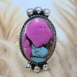 Cotton Candy Turquoise Size US 10 925 Sterling Silver Ring (REXT162-33)