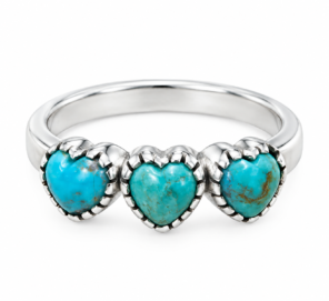 Mohave Turquoise 925 Sterling Silver Ring (RS9-341)
